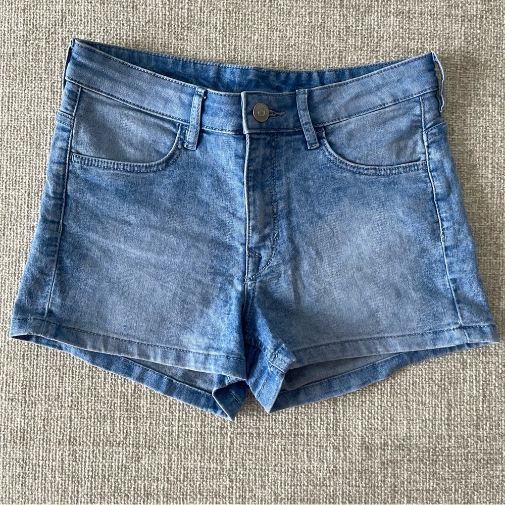 Blue Wash Shorts
